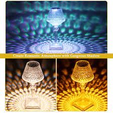 crystal table lamp